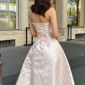 Custom Logo High Quality Lyocell Silk Ladies Women's Casual <strong>Dress</strong> Holiday Party Party Women Maxi <strong>Dress</strong> - Product Image 5