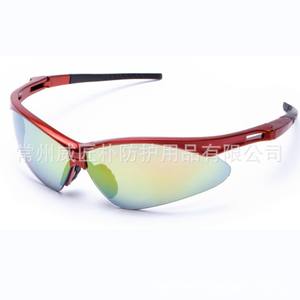 HT2012 クリア曇り止めUVカット産業用安全メガネ、金属研削用傷防止PCレンズ、目の保護 - Product Image 1