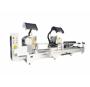 Nuova Sega a Nastro Automatica 2024 per Taglio di Profili in Alluminio, Macchina CNC a Doppia Testa per Tagli a 90 e 45 Gradi - Product Image 1