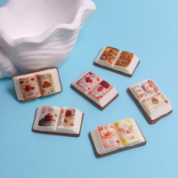Miniature in Resina a Tema Pasticceria Kawaii, Decorazioni per Scrapbook, Accessori per Artigianato