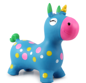 Jouets de jeu en plein air tour gonflable sur les animaux rebondissants trémie sautant <span class=keywords><strong>licorne</strong></span> - Product Image 1