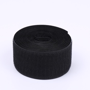Buena calidad de la resistencia al calor de sujetador negro de la cinta de gancho y bucle - Product Image 4
