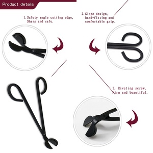 Wholesale Stainless Steel <strong>Candle</strong> <strong>Wick</strong> Trimmer Wire Cutter Matt Silver Color <strong>Candles</strong> &amp; Fragrance Accessories - Product Image 5