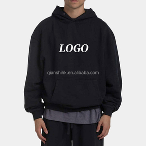 เสื้อฮู้ดผ้าฝ้ายเกล็ดปลาแบบหนา100% สำหรับผู้ชายเสื้อมีฮู้ดผ้าเกล็ดปลาวินเทจผ้าเทอร์รี่600gsm - Product Image 5