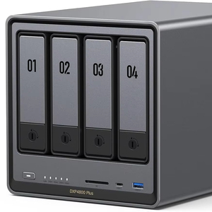 NASync DXP6800 Pro 6-Bay Desktop <b>NAS</b>, I5 1235u CPU, 8GB DDR5 RAM, 128G <b>SSD</b> Network Attached Storage (Diskless) DXP6800 Pro - Product Image 1