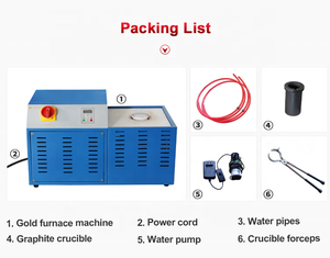 1kg2kg3kg金銀溶解炉金銀溶解精製るつぼミニ炉 - Product Image 3