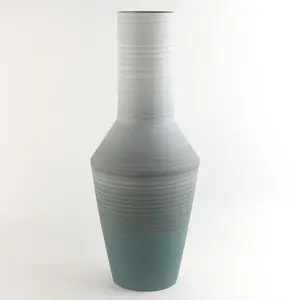 vasos de flores de cerâmica grande Suppliers-Vaso de flores de cerâmica decorativo 19 polegadas, grande