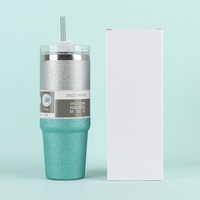 Gobelet isotherme en acier inoxydable à double paroi Diamond Paint 20oz/30oz, maintien au chaud de 6 à 12 heures, mug de voyage pour voiture