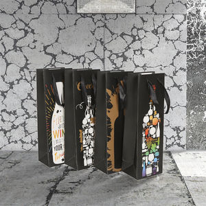 Bolsa de Compras de Papel Cartón con Impresión de Logotipo Personalizado, Empaque Ecológico al por Mayor para Artículos de Lujo y Regalos - Product Image 2