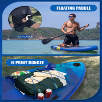 DAMA Importer fournit des planches de SUP gonflables de tourisme avec pont antidérapant en EVA pour les marques d'extérieur mondiales destinées aux plateformes e-commerce.