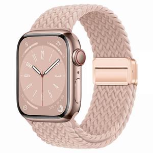 Compatibilidad con <span class=keywords><strong>Apple</strong></span> IWatch, correa de reloj con hebilla magnética de nailon tejido con correa universal transpirable a la moda S10 - Product Image 5