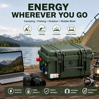Stations d'alimentation portables de haute qualité, batterie LiFePo4, pack de batteries 12V 24V 100Ah 200Ah, batterie au lithium rechargeable pour le stockage d'énergie, pour camping-car