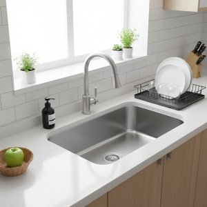 [BAEKJO] EUROPEAN BS800 Simple and Modern Kitchen Sink with <b>Smooth</b> Surface for Easy Maintenance - Product Image 3