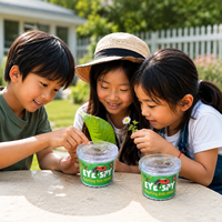 3X Magnification Portable Bug Observation Cup Mini Insect Collecting Container Outdoor Science Research Tool