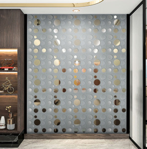 Panneaux muraux 3D en PVC Wayon, design gain de place pour les petits appartements, décoration murale intérieure pour le salon - Product Image 6