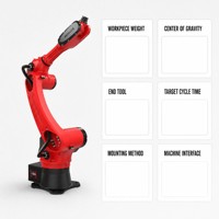 Robot industriel 6 axes BRTIRUS1510A 10 kg, portée 1587 mm, pour soudage, estampage et asservissement de machines