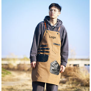 Tablier en toile <span class=keywords><strong>de</strong></span> mode Vêtements <span class=keywords><strong>de</strong></span> travail spéciaux pour hommes <span class=keywords><strong>et</strong></span> femmes artistes <span class=keywords><strong>de</strong></span> <span class=keywords><strong>repassage</strong></span> <span class=keywords><strong>et</strong></span> <span class=keywords><strong>de</strong></span> teinture Vêtements <span class=keywords><strong>de</strong></span> travail <span class=keywords><strong>de</strong></span> coiffeur Tablier - Product Image 3