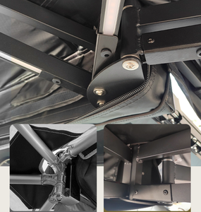 Auvent de toit de voiture de haute qualité 270 degrés chauve-souris Awing Foxwing auvent 270 auvent debout avec lumière LED - Product Image 5