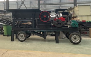 Fournisseur chinois : Concasseur mobile de déchets de construction et de minerai d'or, version moteur et diesel, ligne de production de sable la plus populaire - Product Image 4