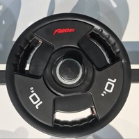 Disques de musculation en fonte à revêtement antidérapant en forme d'éventail pour l'entraînement de force et l'haltérophilie, équipement de gym à domicile