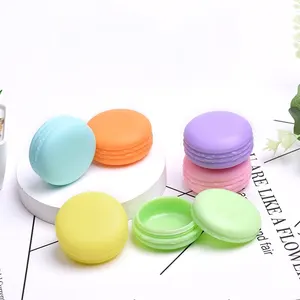 Bán Cũng Loại Mới Macaroon Dễ Thương Đầy Màu Sắc 10 Gam Rỗng Pp Nhựa Mặt Kem Jar