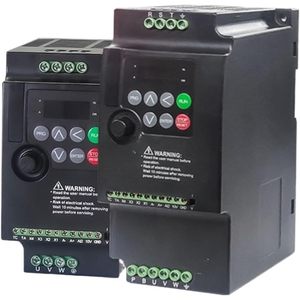 ตัวแปลงความถี่ qolokafg 220V 380V 0.75KW สามเฟสสำหรับควบคุมความเร็วมอเตอร์ - Product Image 1