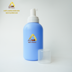 ขวดพลาสติก PET 500มล. พร้อมปั๊มสเปรย์สำหรับแชมพูน้ำยาทำความสะอาดสบู่ล้างมือโรงงานในเวียดนาม - Product Image 1
