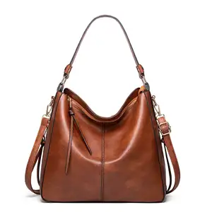 Einfaches Design Hochwertige Damen Geldbörsen aus weichem Leder Handtaschen Einkaufstaschen für Damen Tragen Sie eine widerstands fähige Tasche