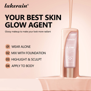Fond de Teint Illuminateur Effet Bonne Mine Marque Blanche – Maquillage Visage Couvrance Totale, Éclat Lumineux, Waterproof, Longue Tenue, Contrôle du Sébum - Product Image 3