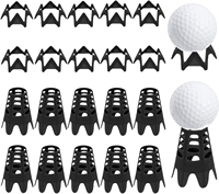 Tees de golf en plastique durables, écologiques et légers pour la pratique à domicile et sur les terrains de golf d'hiver