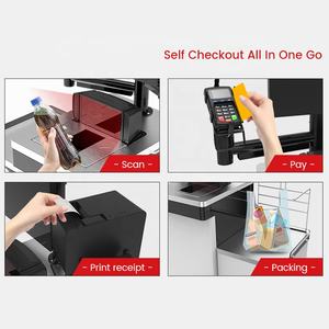 Terminal <span class=keywords><strong>de</strong></span> Pago KR-1900 con Pantalla Táctil, Kiosco Automatizado <span class=keywords><strong>de</strong></span> Autoservicio, Máquinas <span class=keywords><strong>de</strong></span> Autopago para Supermercados - Product Image 4