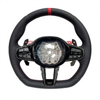 Volant en cuir pleine fleur de haute qualité avec bouton M compatible avec BMW CS M Series G80 G82 G20 G30 330i Série 5 Série 7