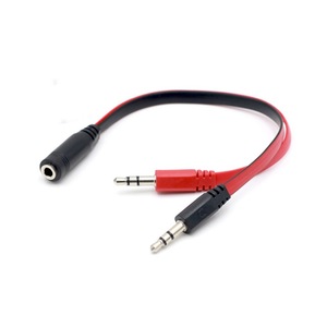 3.5mm Audio Splitter <b>Adapter</b> Male To Female And Male For Mobile Phone Earphone Microphone Connection - Product Image 4