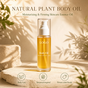 Aceite Corporal Botánico Natural HKH, Aceite Esencial Hidratante y Reafirmante para el Cuidado de la Piel, Marca Privada, Logotipo Personalizado, Fabricante OEM, Suministro al por Mayor - Product Image 1