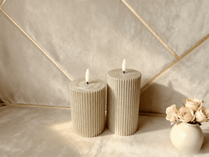 เทียนอิเล็กทรอนิกส์ LED ที่ใช้แบตเตอรี่จำลองเปลวไฟกะพริบเพื่อความโรแมนติกเล็กๆน้อยๆที่บ้านและค้างช่วงเวลาที่อบอุ่น - Product Image 6