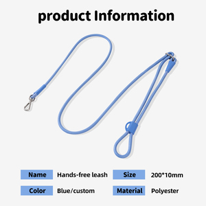 OEM Dog Handfree Leash <b>and</b> <b>Collar</b> Set for Dogs & Cats Classic Adjustable Silicone Soft Fashion Gentle <b>Lead</b>-Kitten <b>Puppy</b> Harness - Product Image 3