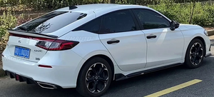 สปอยเลอร์หลังรถยนต์ ชุดแต่งตัวถังรถยนต์ ทำจากพลาสติก ABS ปีกสปอยเลอร์หลังสำหรับรถยนต์ฮัทช์แบค Civic รุ่นที่ 11 ปี 2022-2024 อุปกรณ์ตกแต่งรถยนต์ - Product Image 5