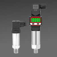 Capteur de pression compact en silicium diffusé avec connecteur Hirschmann, sortie 4-20 mA, pour la pression de l'eau, de l'huile et du gaz