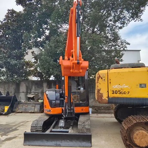 Potente y Duradera Excavadora Mini Hitachi Zaxis 55 Usada de 5.5 Toneladas de Japón con Motor, Caja de Cambios, PLC y Bomba Hidráulica en Venta - Product Image 1