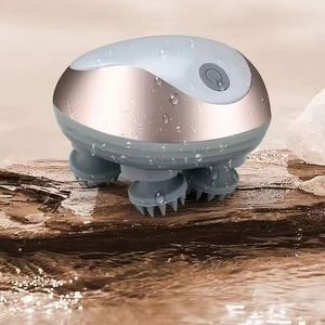 Masseur électrique imperméable pour le cuir chevelu, appareil de massage de la tête pour soulager le stress et favoriser la relaxation des tissus profonds - Product Image 4
