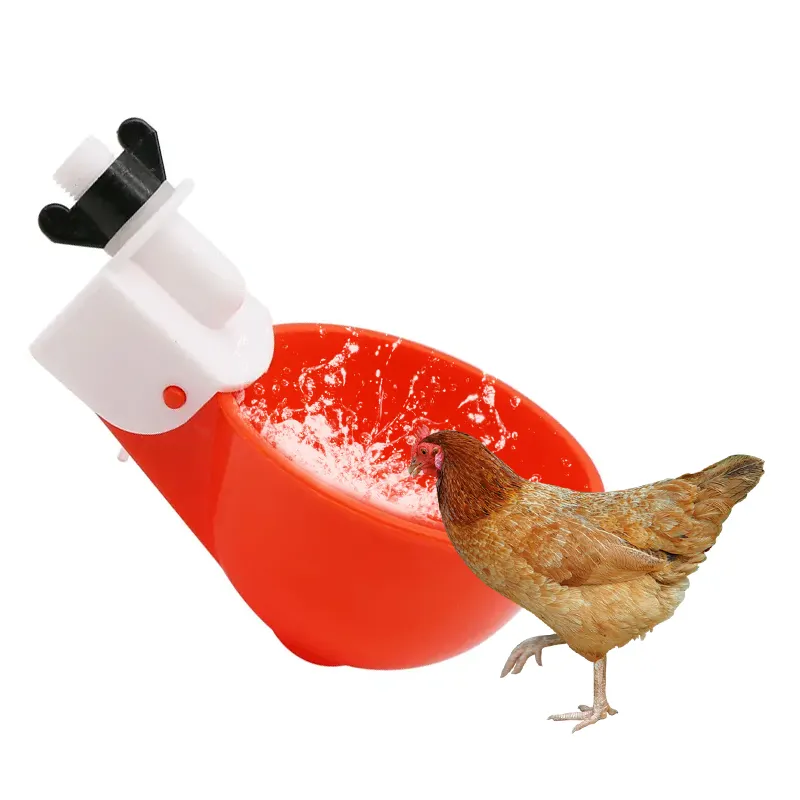Automatische Kunststoff Huhn Nippel Trinker Geflügel Nippel Trinker Tasse Taube Wachtel Trinkwasser Schüssel