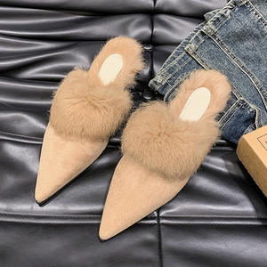 Pantuflas de Invierno para Hombre y Mujer, Ajuste Universal, Antideslizantes, Suaves y Cálidas, Calzado para el Hogar - Product Image 4