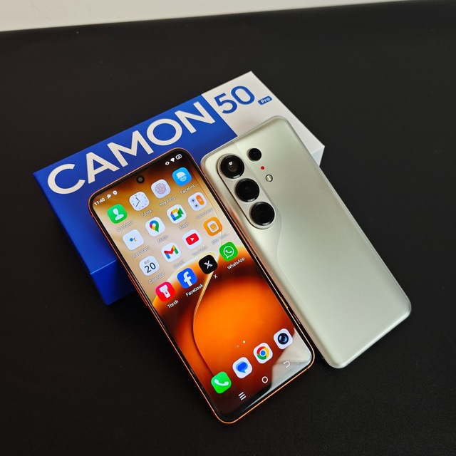 Feature-Rich Device 7.3inch Techno Camon 50 Power 1TB C50 Pro Deca-core 16+1TB 5G Smartphones 8000mAh Android 15 Mobile Phone