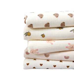 Nouvelle serviette <span class=keywords><strong>de</strong></span> <span class=keywords><strong>bain</strong></span> à capuche pour enfants en beige à imprimé animal, en <span class=keywords><strong>gaze</strong></span> <span class=keywords><strong>de</strong></span> <span class=keywords><strong>coton</strong></span> à quatre couches, <span class=keywords><strong>cape</strong></span> douce, séchage rapide, absorbante, peignoir pour bébé - Product Image 5