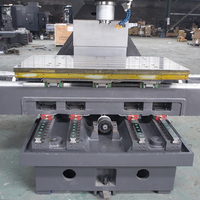 Centre d'usinage CNC VMC1580 CMC pour métaux, 4 axes BT50 GSK, prix compétitif