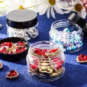 Frasco Redondo Pequeño de Plástico PET con Tapa Hermética, Grado Alimenticio, Libre de BPA, para Almacenamiento de Suero, Loción, Mascarilla Facial, Capacidad Personalizada - Product Image 2