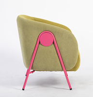 Fauteuil de salon VANBOW Accent |   Fauteuil baril |   Corduroy |   Confortable |   Moderne |   Petit espace |   Chambre à coucher |   Lecture