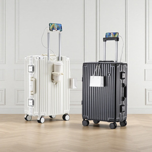 Maleta con Ruedas Giratorias Multifuncional de Alta Gama con Marco de ABS, Ruedas Universales Antirrobo, Caja de Seguridad con Contraseña para <span class=keywords><strong>Viajes</strong></span>, para Hombre y Mujer - Product Image 1