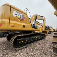 Excavatrice sur chenilles moyenne CAT 320GC de 20 tonnes, moteur C4.4, faible consommation de carburant, excavatrice de chantier