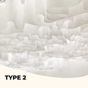 French <strong>Textured</strong> <strong>Paper</strong> Modern Style Drop Cloth Ceiling Fabric Drop a Grade Ceilingfor Hotel Shop - Product Image 5